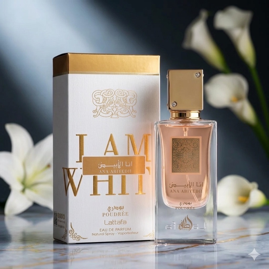 Lattafa I Am White Poudrée